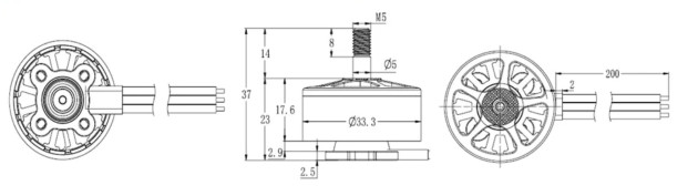BrotherHobby Мотор BrotherHobby Avenger 2810 1180KV - Картинка 6