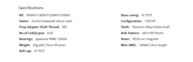 BrotherHobby Мотор BrotherHobby Avenger 2810 900KV - Картинка 7