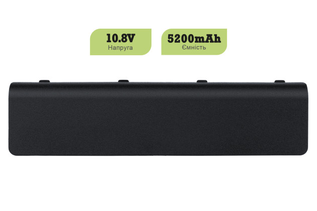 1StCharger Акумулятор 1stCharger для ноутбуків Asus A32-N55, N45 10.8V 5200mAh Black, BN1st3025 - Заображення 2