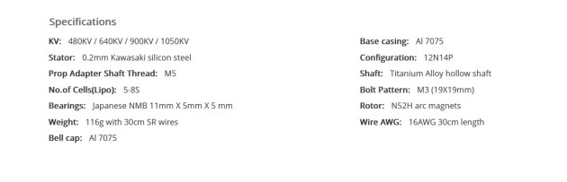 BrotherHobby Мотор BrotherHobby Tornado T5 3115 PRO 640KV - Картинка 8