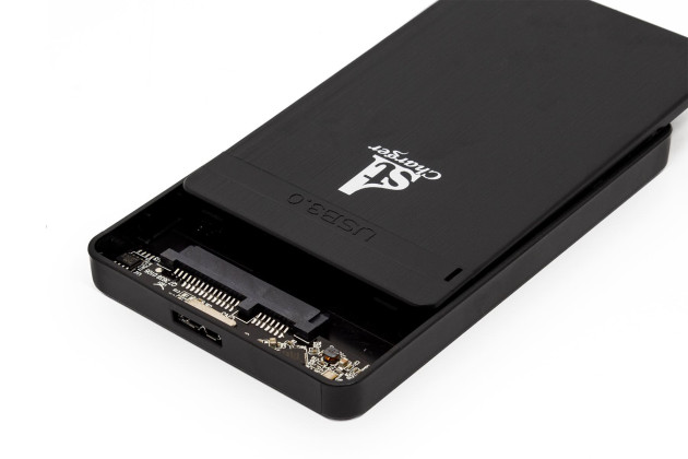 1StCharger Зовнішня кишеня 1stCharger для 2.5" HDD/SSD USB 3.0 Plastic Black - Заображення 3