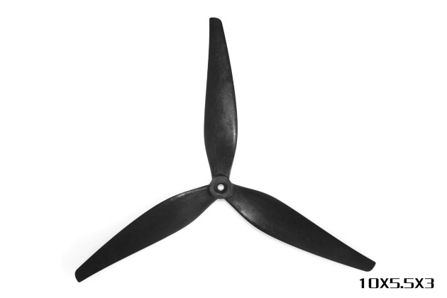HQProp HQProp 10X5.5X3 2CW+2CCW Black (MQ10X5.5X3B-GRN) пропеллеры - Картинка 2