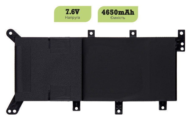 1StCharger Аккумулятор 1stCharger для ноутбуков Asus C21N1347 7.6V 4650mAh Black, BN1st3030 - Картинка 2