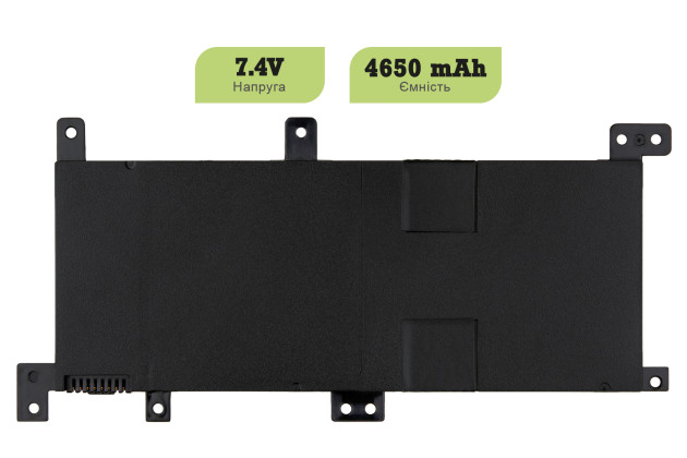 1StCharger Аккумулятор 1stCharger для ноутбуков Asus C21N1509 7.4V 4650mAh Black, BN1st3031 - Картинка 2