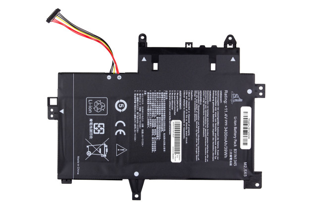 1StCharger Аккумулятор 1stCharger для ноутбуков Asus B31N1345 11.4V 3400mAh Black, BN1st3036 - Картинка 1