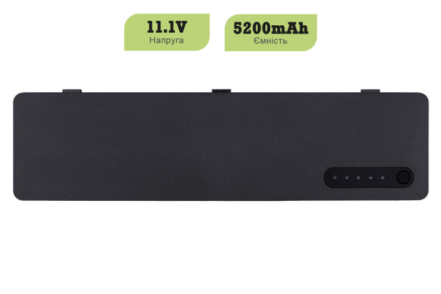 1StCharger Акумулятор 1stCharger для ноутбуків Dell XPS 15(312-1123), JWPHF 11.1V 5200mAh Black, BN1st4007 - Заображення 2