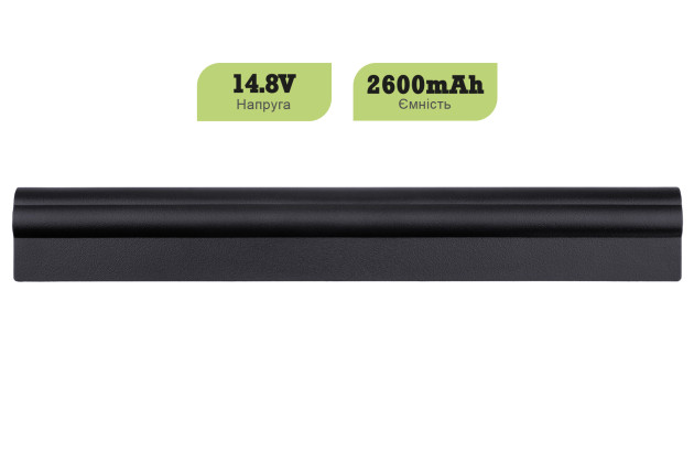 1StCharger Акумулятор 1stCharger для ноутбуків Dell M5Y1K, 3576 14.8V 2600mAh Black, BN1st4011 - Заображення 2
