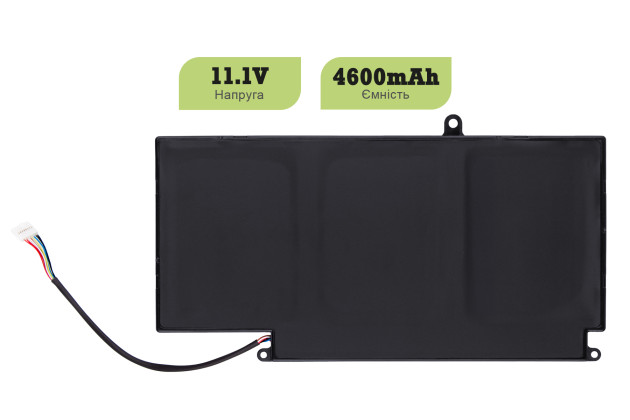 1StCharger Акумулятор 1stCharger для ноутбуків Dell V5560, VH748 11.1V 4600mAh Black, BN1st4014 - Заображення 2