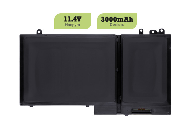 1StCharger Аккумулятор 1stCharger для ноутбуков Dell NGGX5 11.4V 3000mAh Black, BN1st4019 - Картинка 2